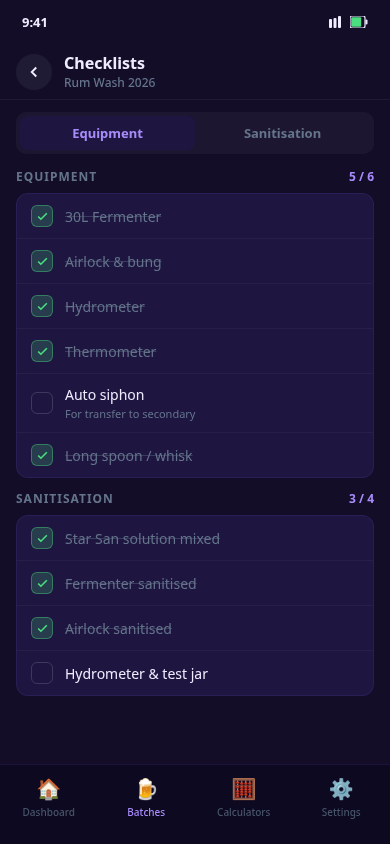 Sanitisation